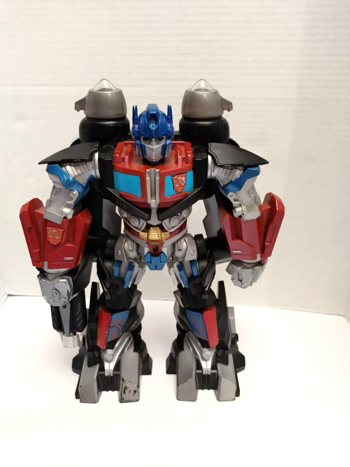 Optimus Prime Mega Power Bot Transformers Light-Up Talking 12&Prime;
