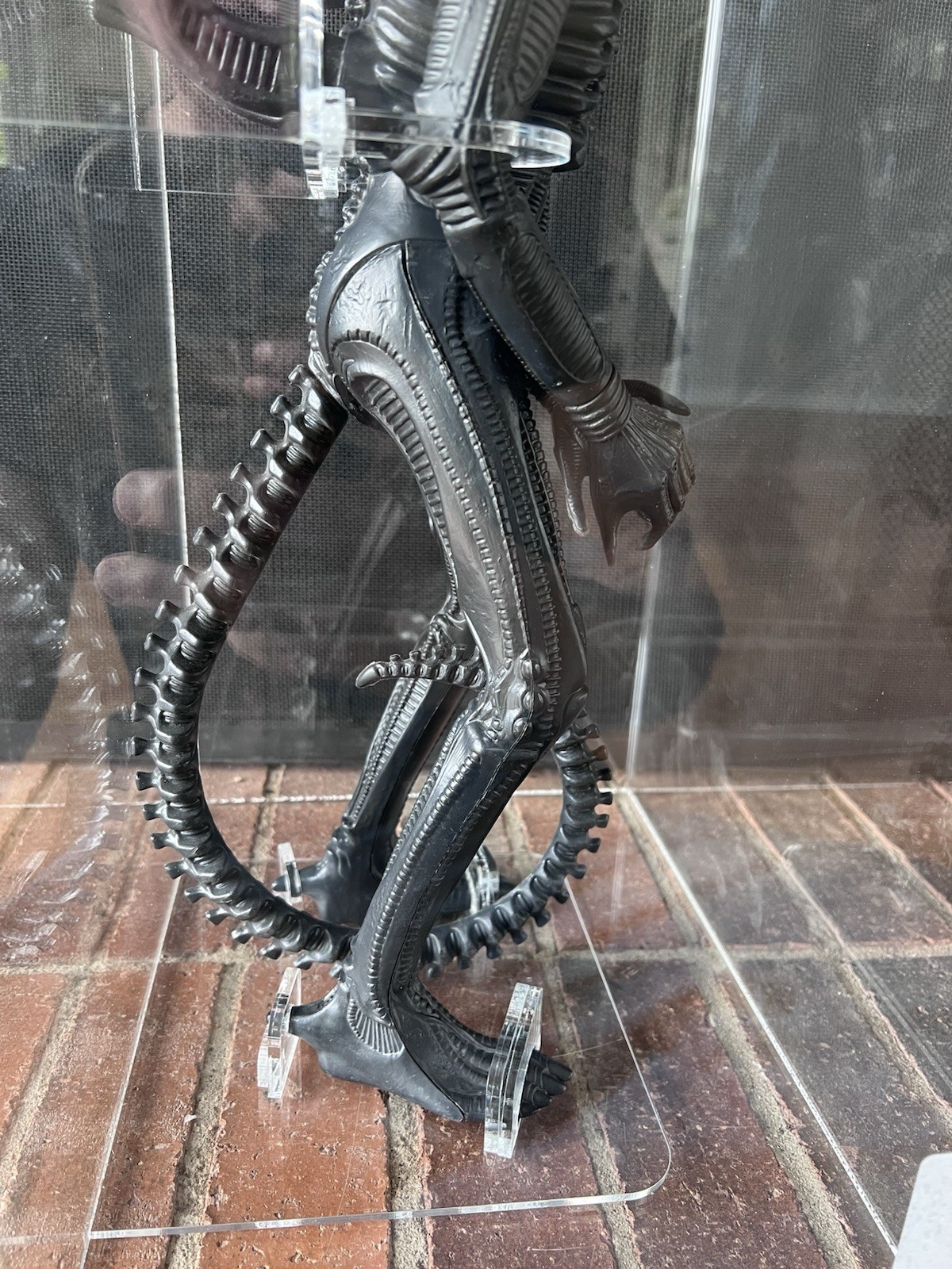 1979 Kenner ALIEN 18&Prime; Action Figure Big Chap Working Jaws Graded Cas Case Read