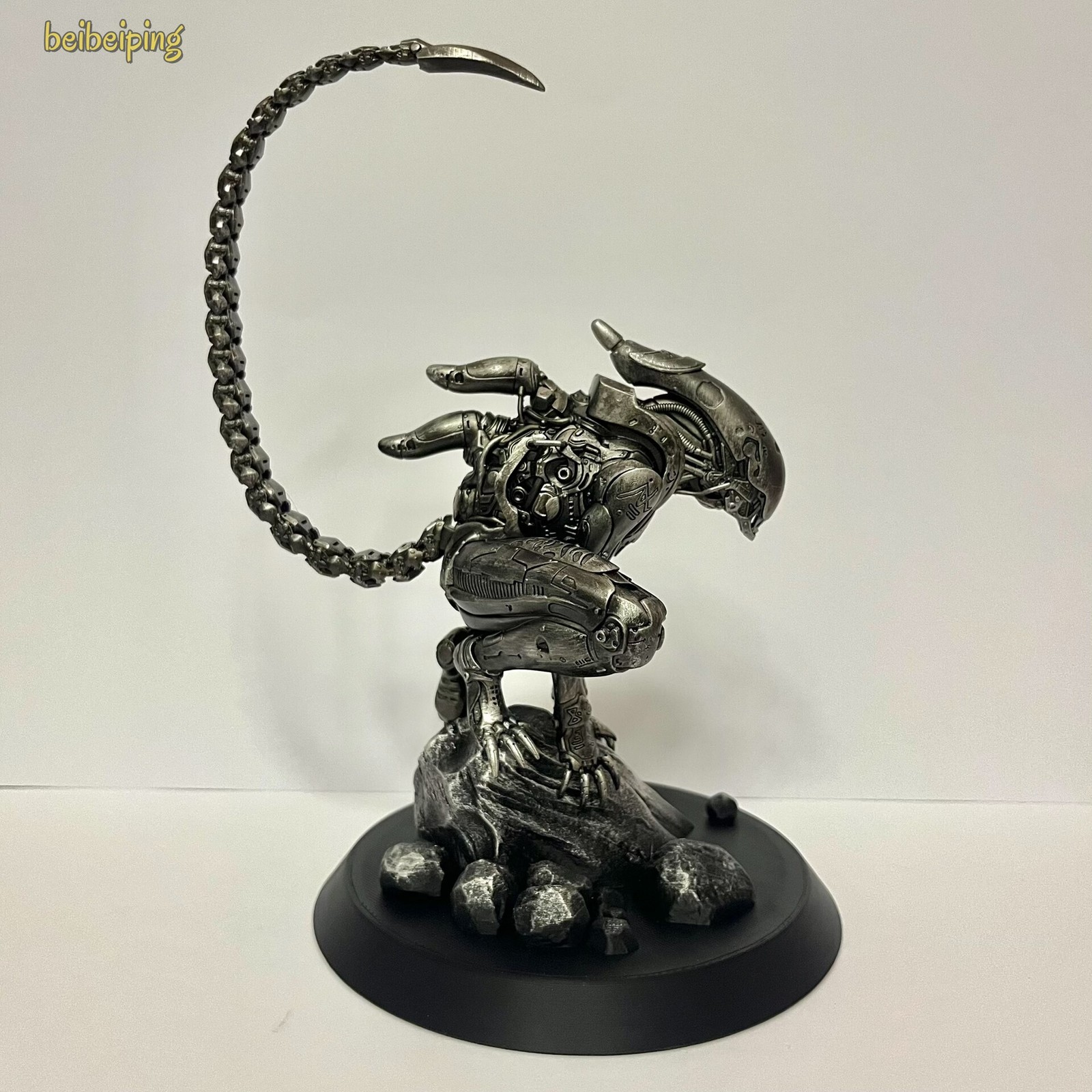 Alien Xenomorph Monster 22cm Resin Figure Handmade Model Decor Toy Statue Gift