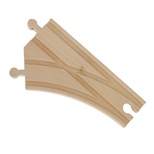 Wooden Train Track Set – 52 Pieces, 18 Feet, Compatible with All Brands