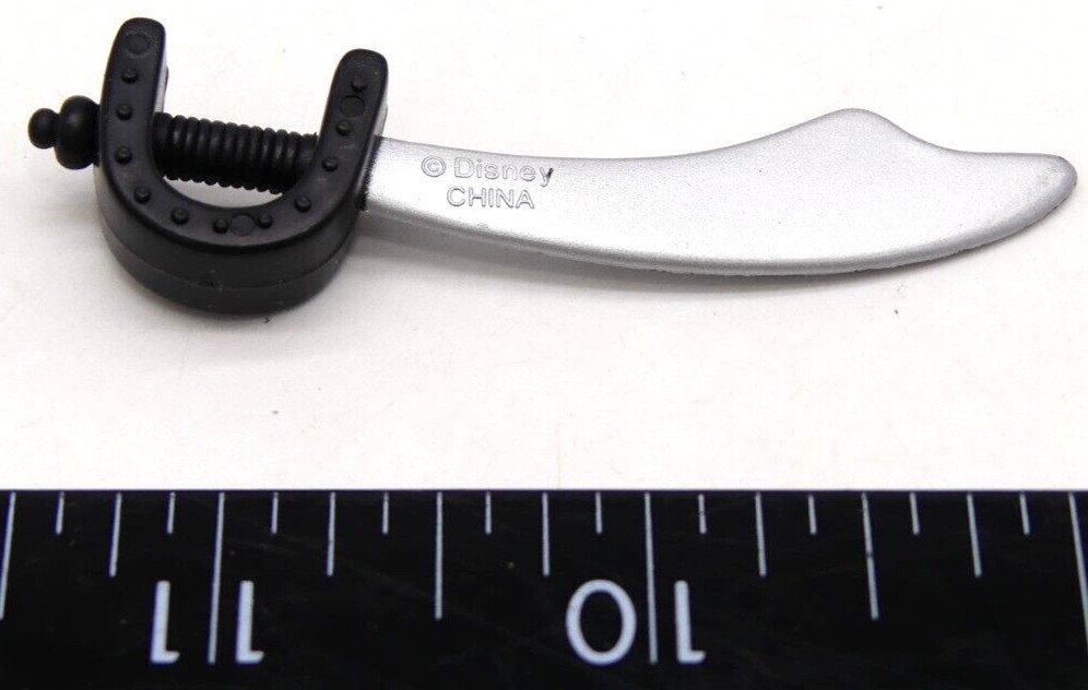 Disney Sword Weapon Accessory Part Only No Figure Pirate Peter Hook