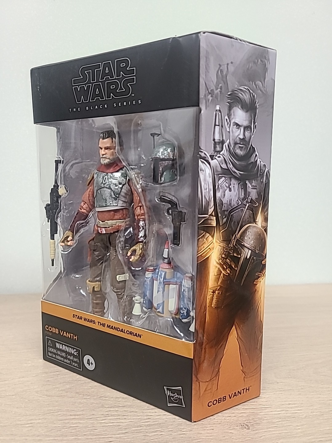Star Wars The Black Series Cobb Vanth Collectible Action Figure Damaged Pkg
