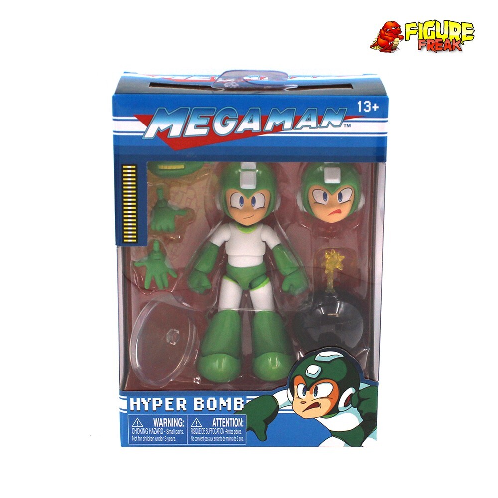 Jada Toys Megaman 4.5&Prime; Hyper Bomb Figure 1:12 Scale