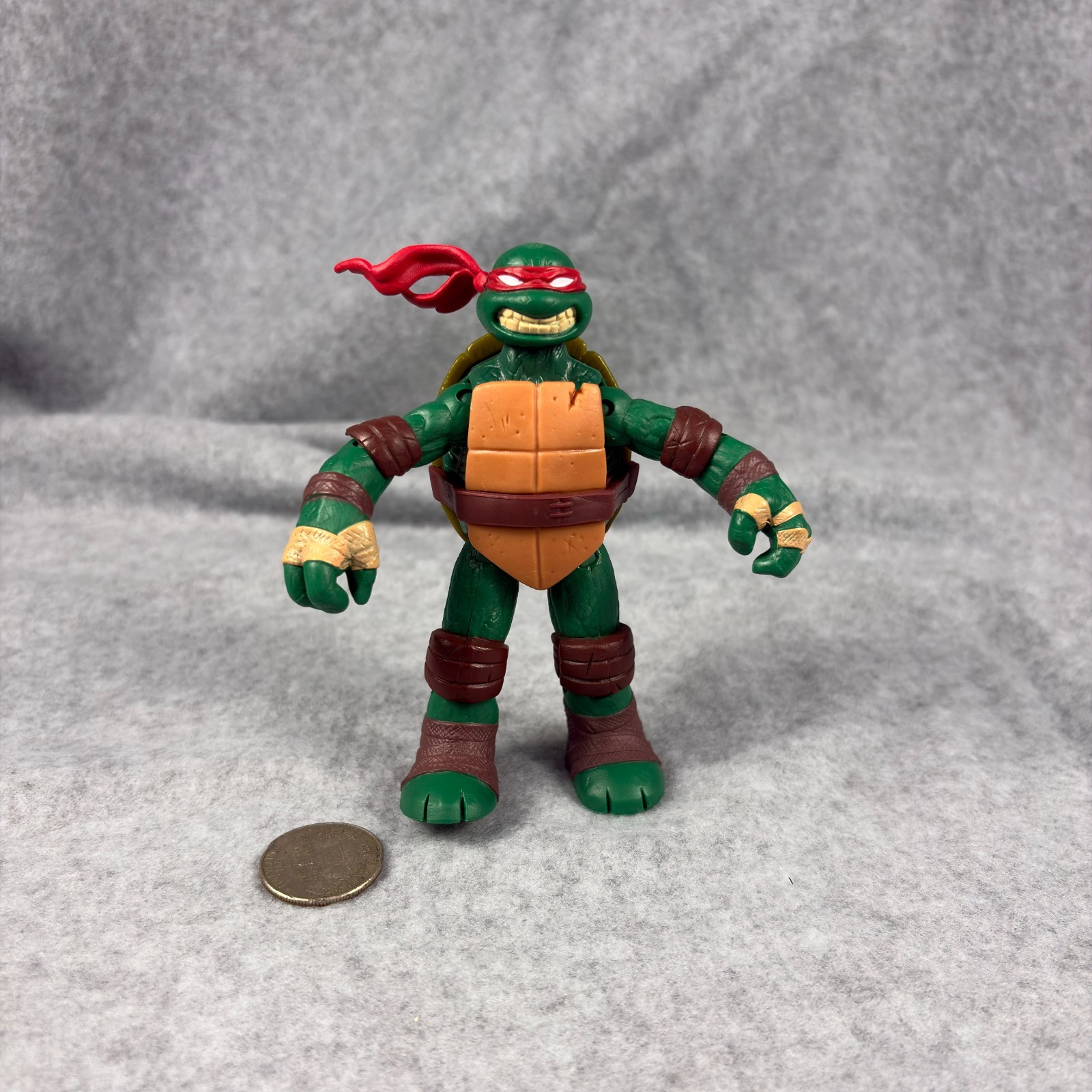 Playmates Toys Battle Shell: Raphael Action Figure 2012 Viacom (Missing Weapons)