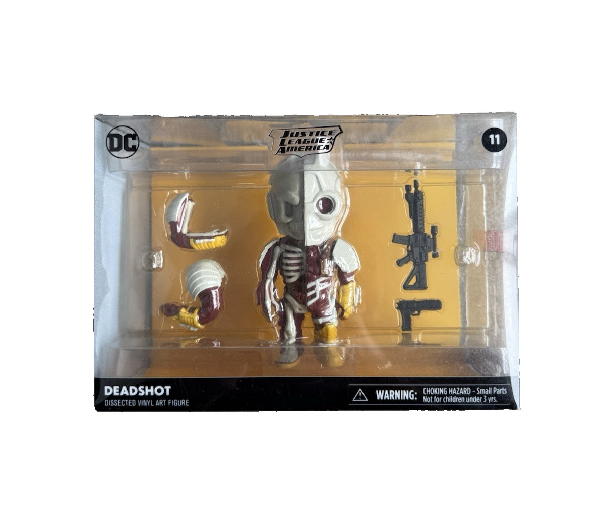 DC Comics Golden Age Deadshot Skeleton XXRAY Deluxe 4&Prime; Figure