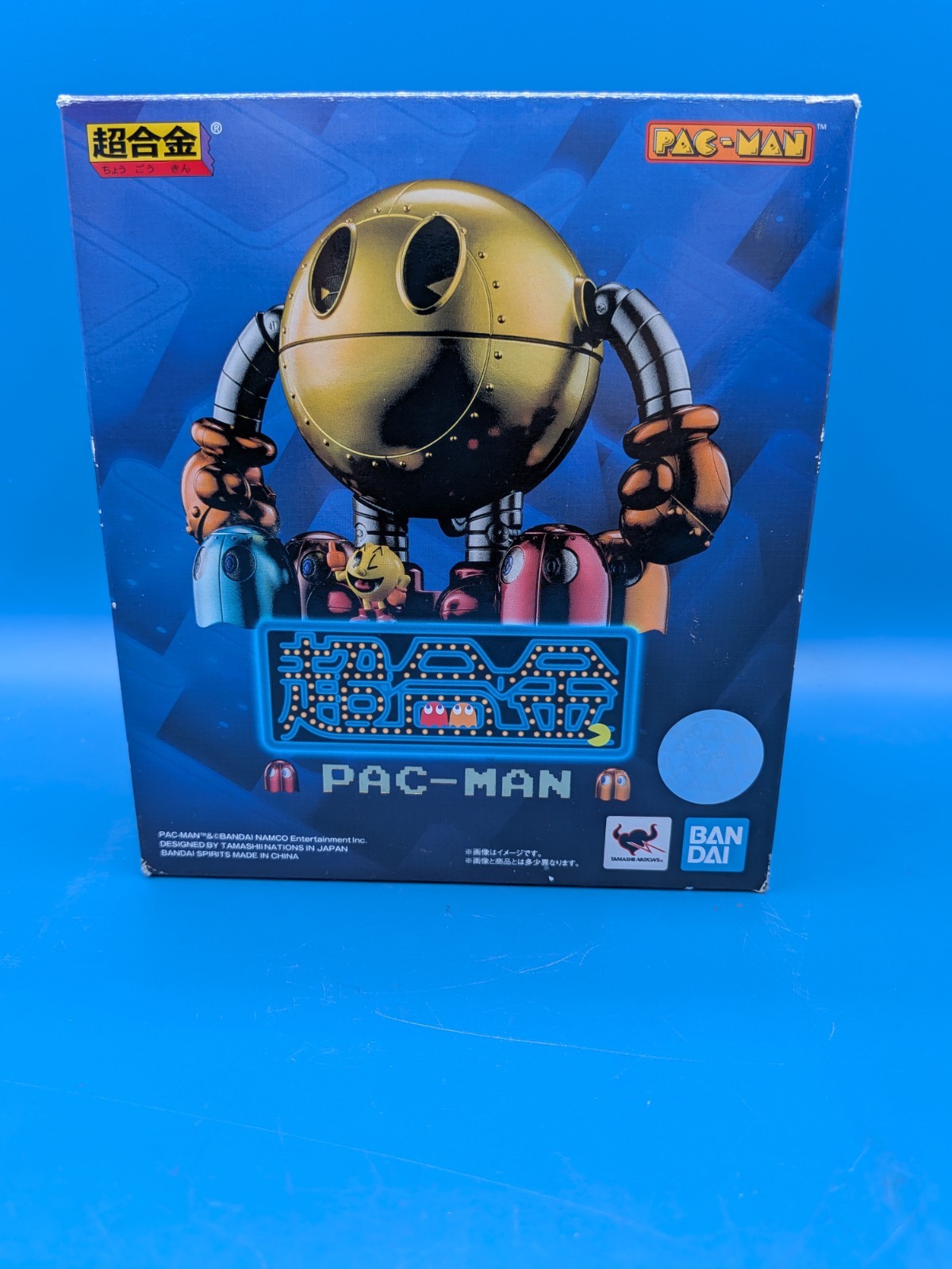 BANDAI SPIRITS Tamashi Nations Pac-Man Chogokin 105mm ABS Diecast Action Figure