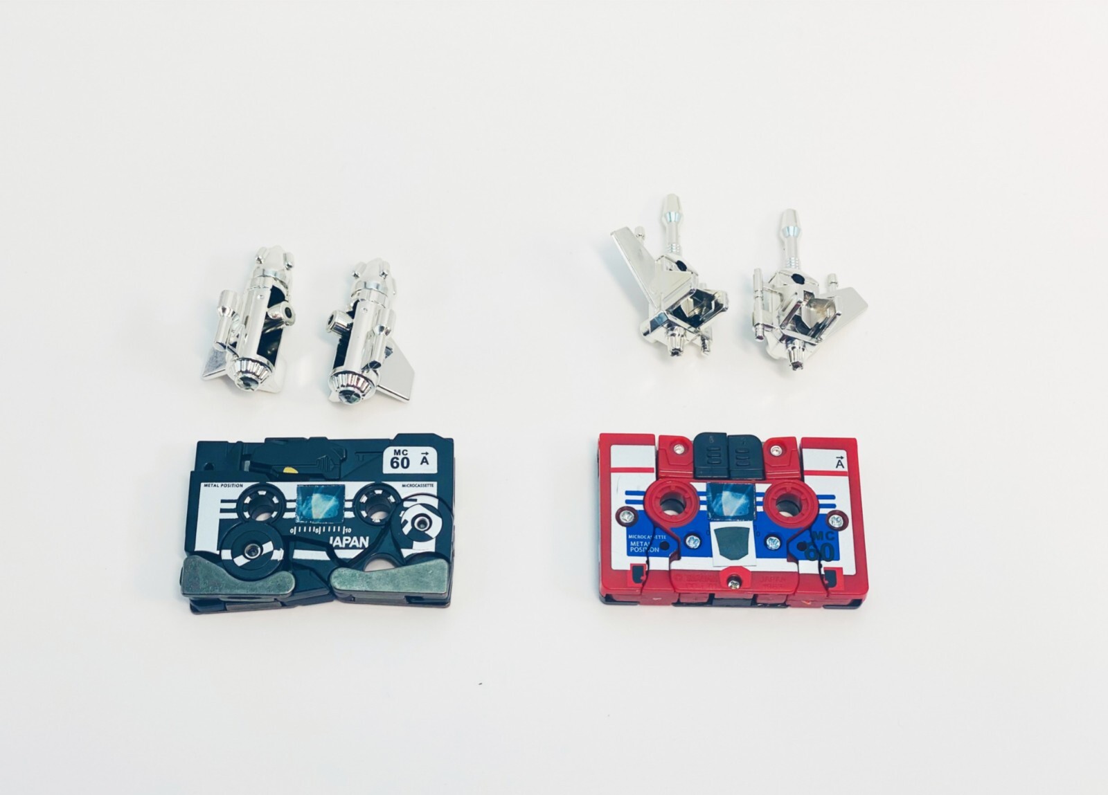 Transformers G1 3 sets cassettes Frenzy Laserbeak, Ravage Rumble, ratbat frenzy