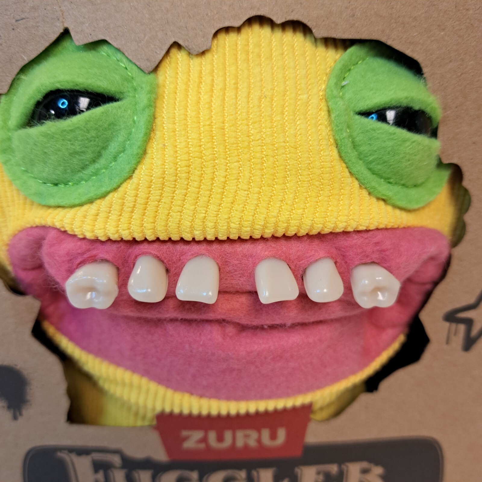 9&Prime; ZURU Fuggler NEW FUGGS ON THE BLOCK Smiley O&rsquo;Riley Funny Ugly Monster