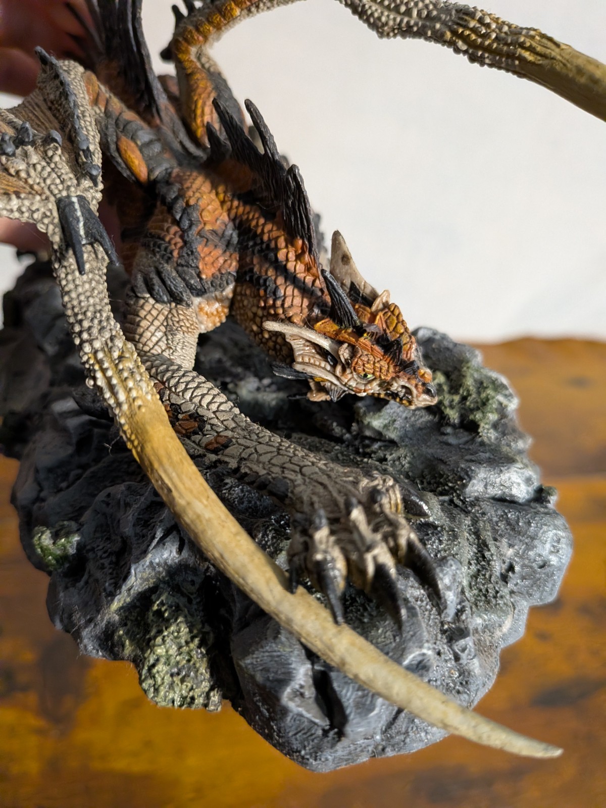 McFarlane Dragon Action Figurine Statue Earth Dragon w Base 2007