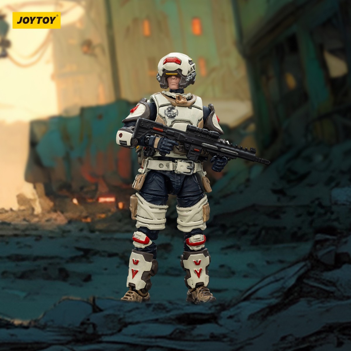 JOYTOY Dark Source APOC Series Bedrock Albus Standard Combat Type Mech & Levi