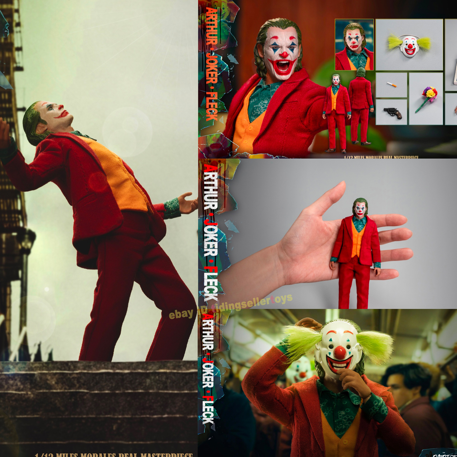 The Patriot Studio The Joker Arthur Deluxe Ver. 1/12 Scale Action Figure STOCK