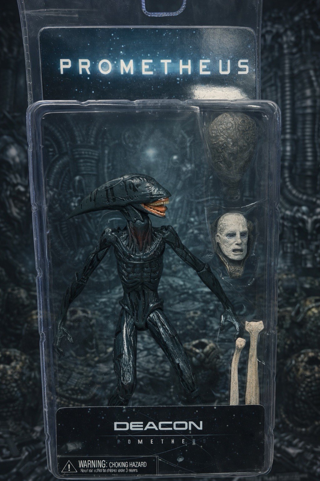NECA Prometheus Deacon Xenomorph 7” Action Figure Sealed Mint on Card Rare Alien