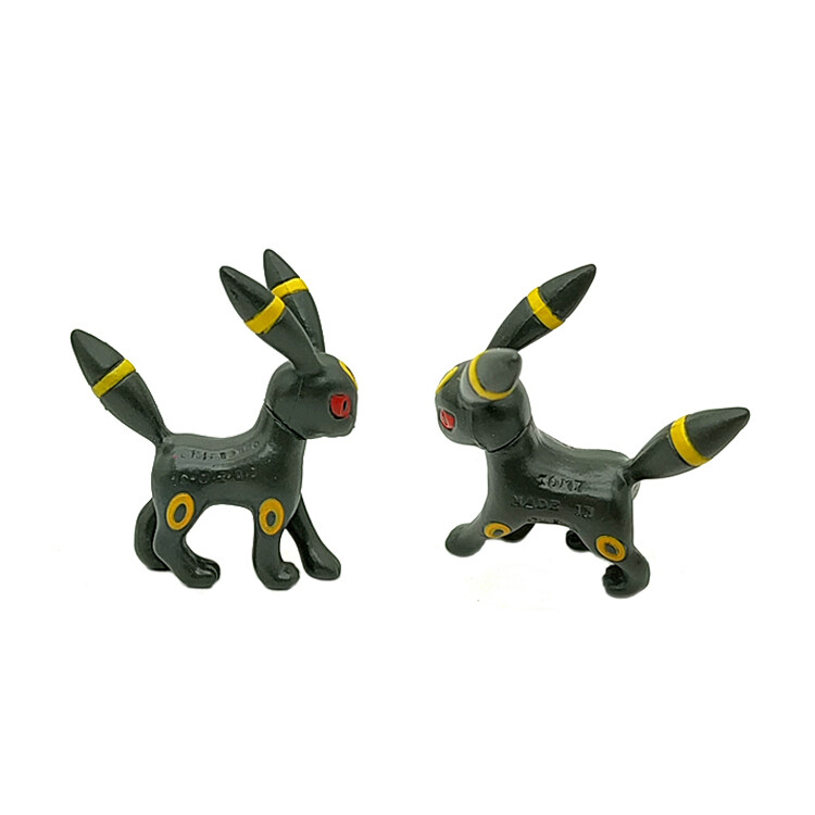 9pcs Eevee Evolution Action Figure Monster Collection Figurine No Box 2&Prime; 5cm