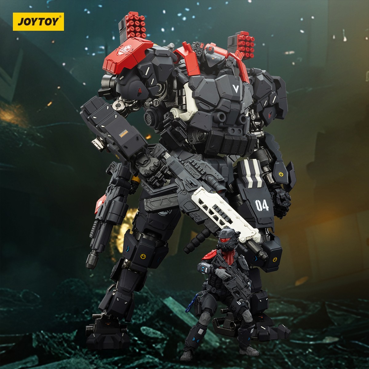JOYTOY Battle For the Stars 1/18 action figures Tyrant-04 City Combat Type mech