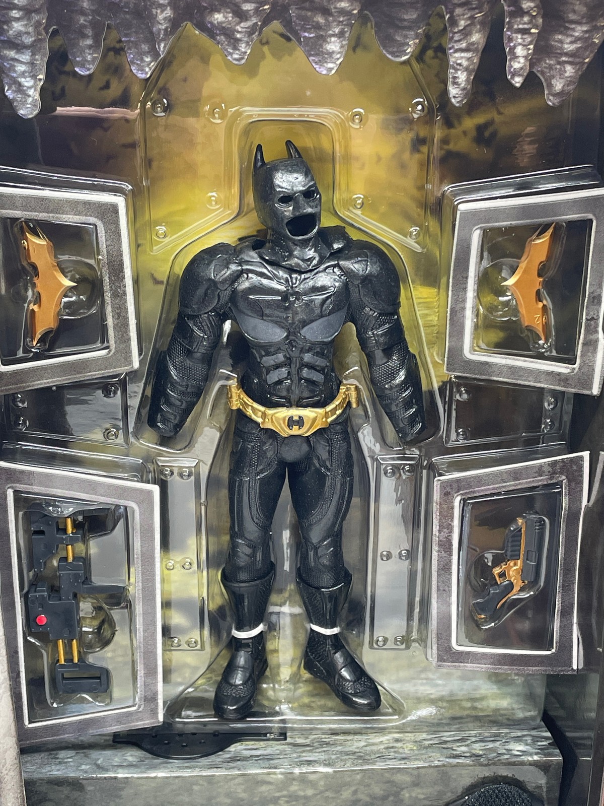 The Dark Knight Rises Batman Bruce Wayne Movie Masters Figure SDCC Comic Con Exc