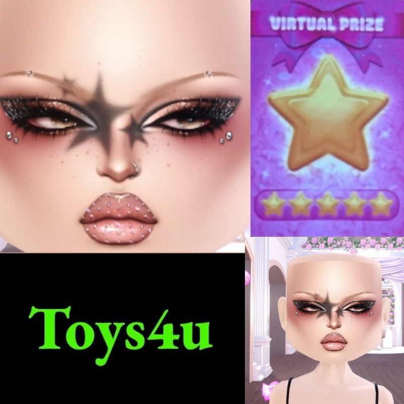 Roblox DRESS TO IMPRESS Y2K POPSTAR BOUTIQUE makeup – INMEDIATE delivery