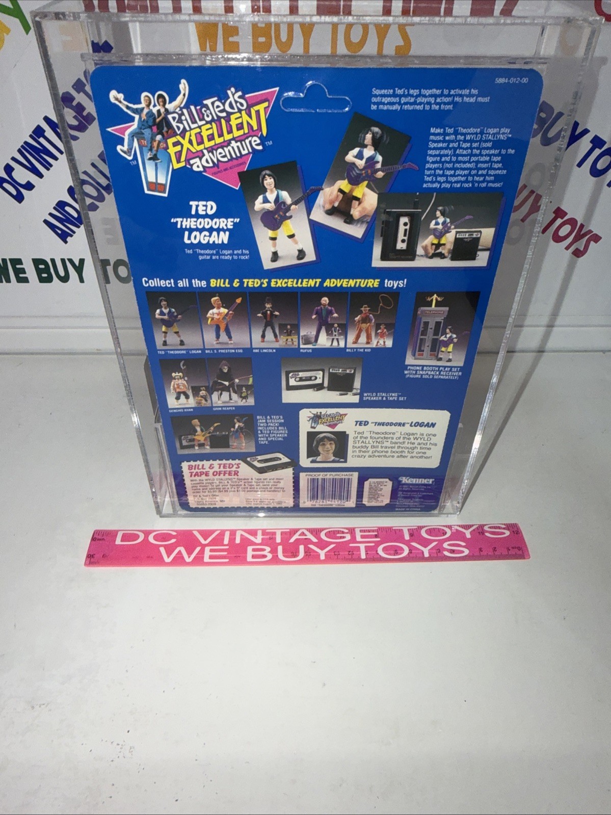Ted “Theodore” Logan Bill & Ted’s Excellent Adventure Kenner 1991 AFA 85 Graded