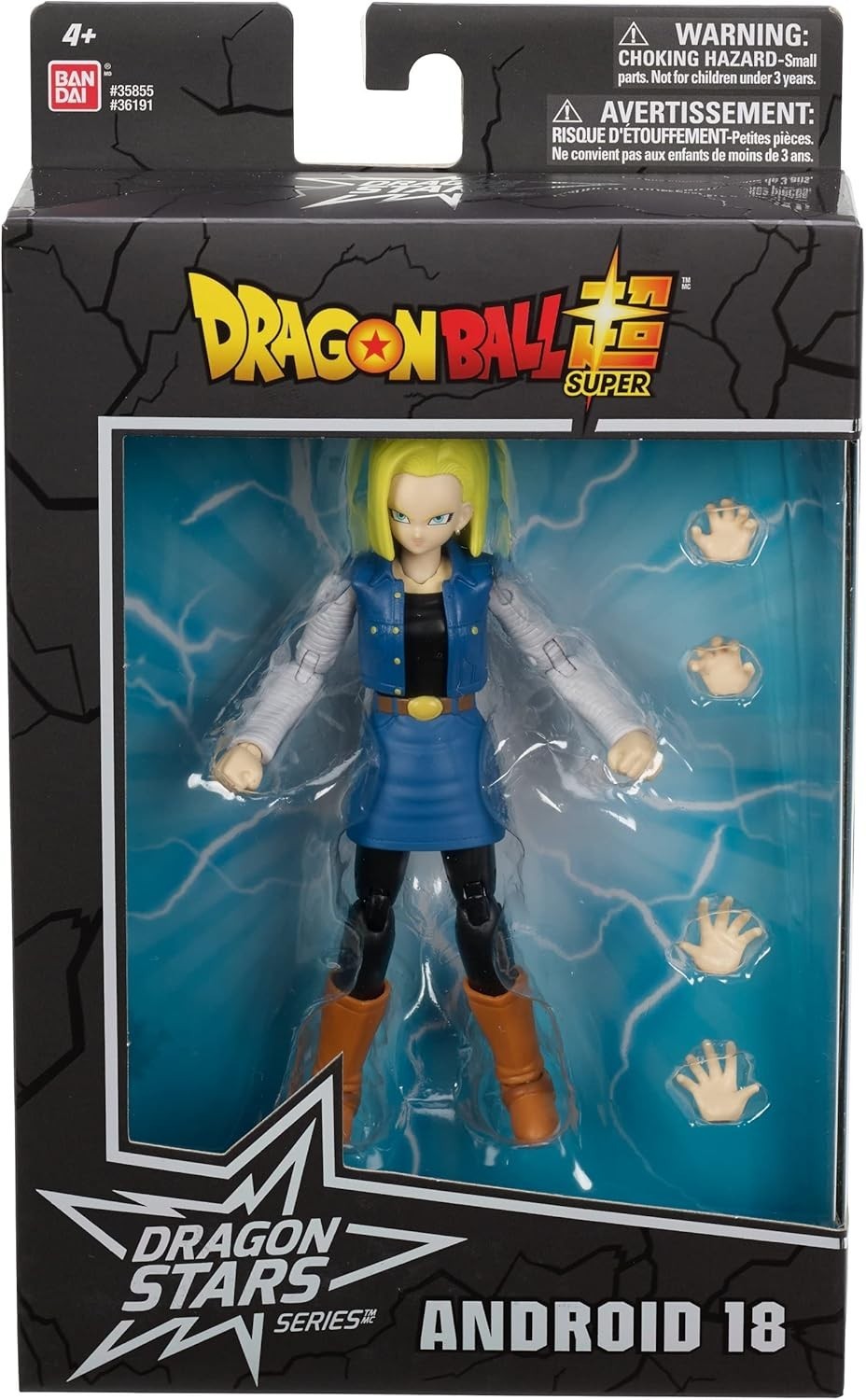 Series 12 Android 18 Action Figure with Detailed Design for TV Show Enthusiasts