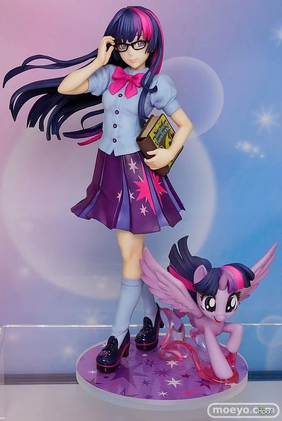 Twilight Sparkle Bishoujo Figure My Little Pony 8in Collectible Anime Model Toy