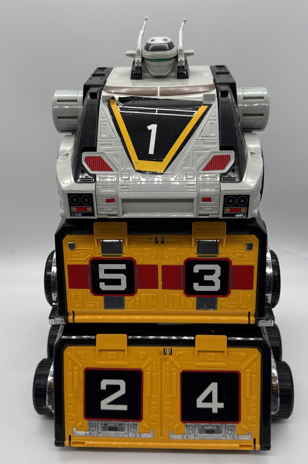 Power Rangers Turbo Deluxe Artillatron Transportation Zord 1997 Bandai -READ-