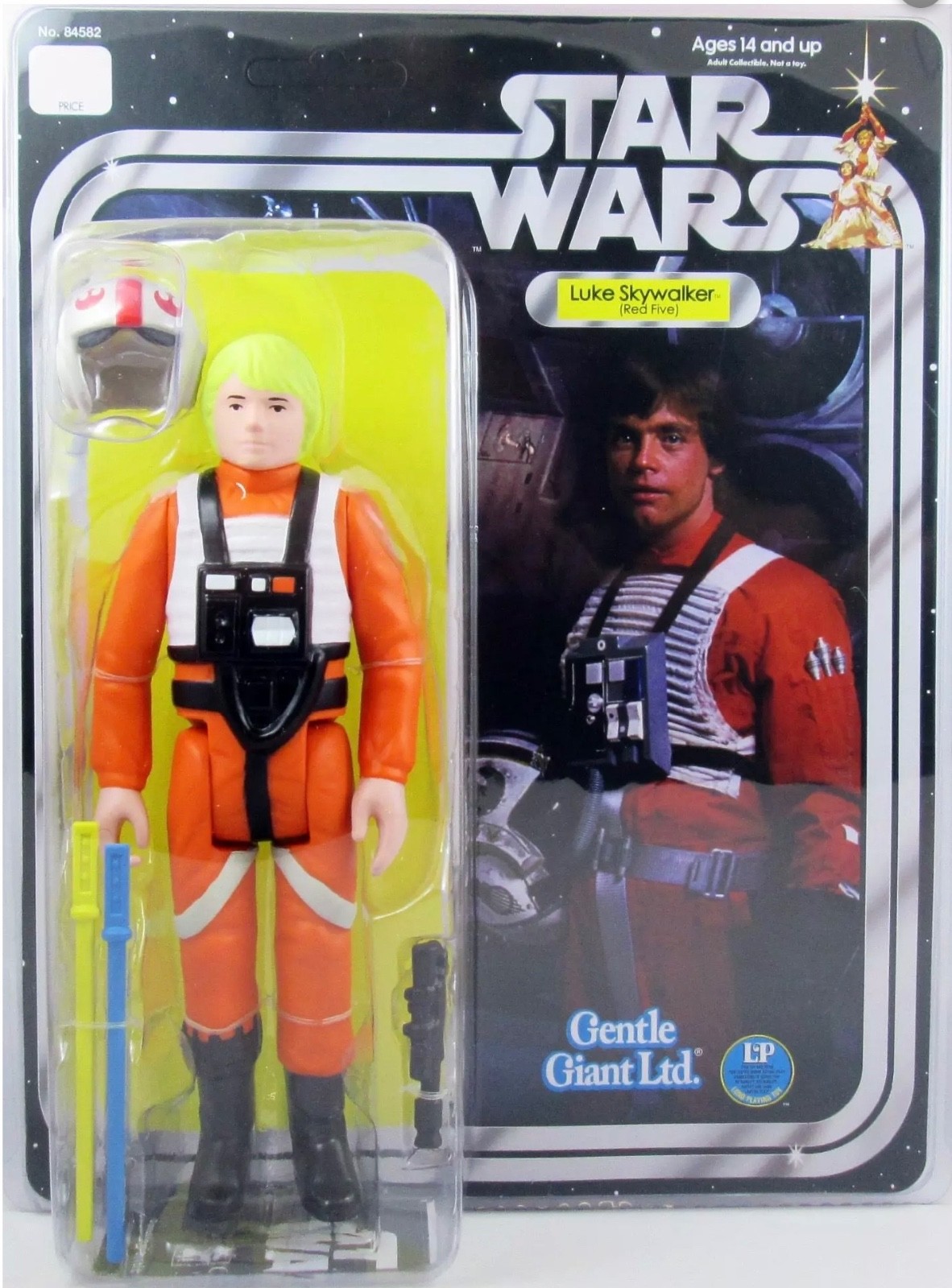 GENTLE GIANT STAR WARS FIGURE JUMBO LUKE SKYWALKER PILOT RED 5
