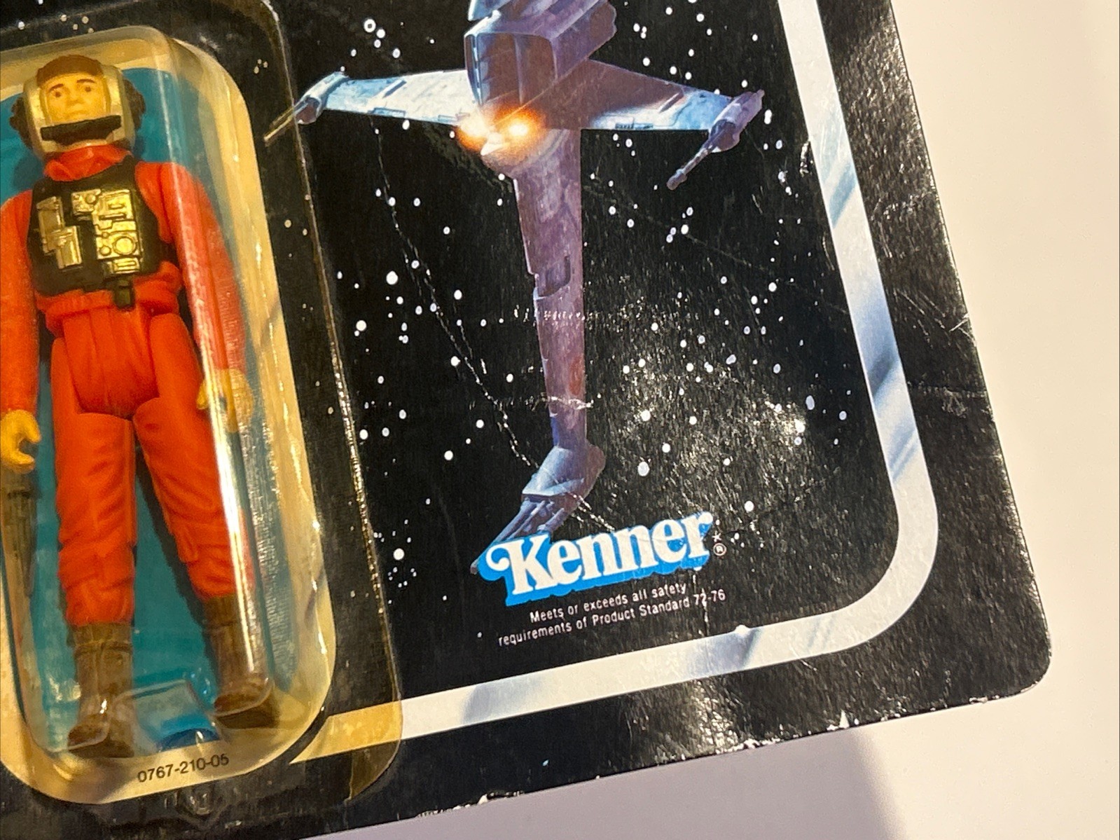 B-WING PILOT – 77 BACK – NEW & Sealed (Vintage Star Wars Figure) 1983 ROTJ