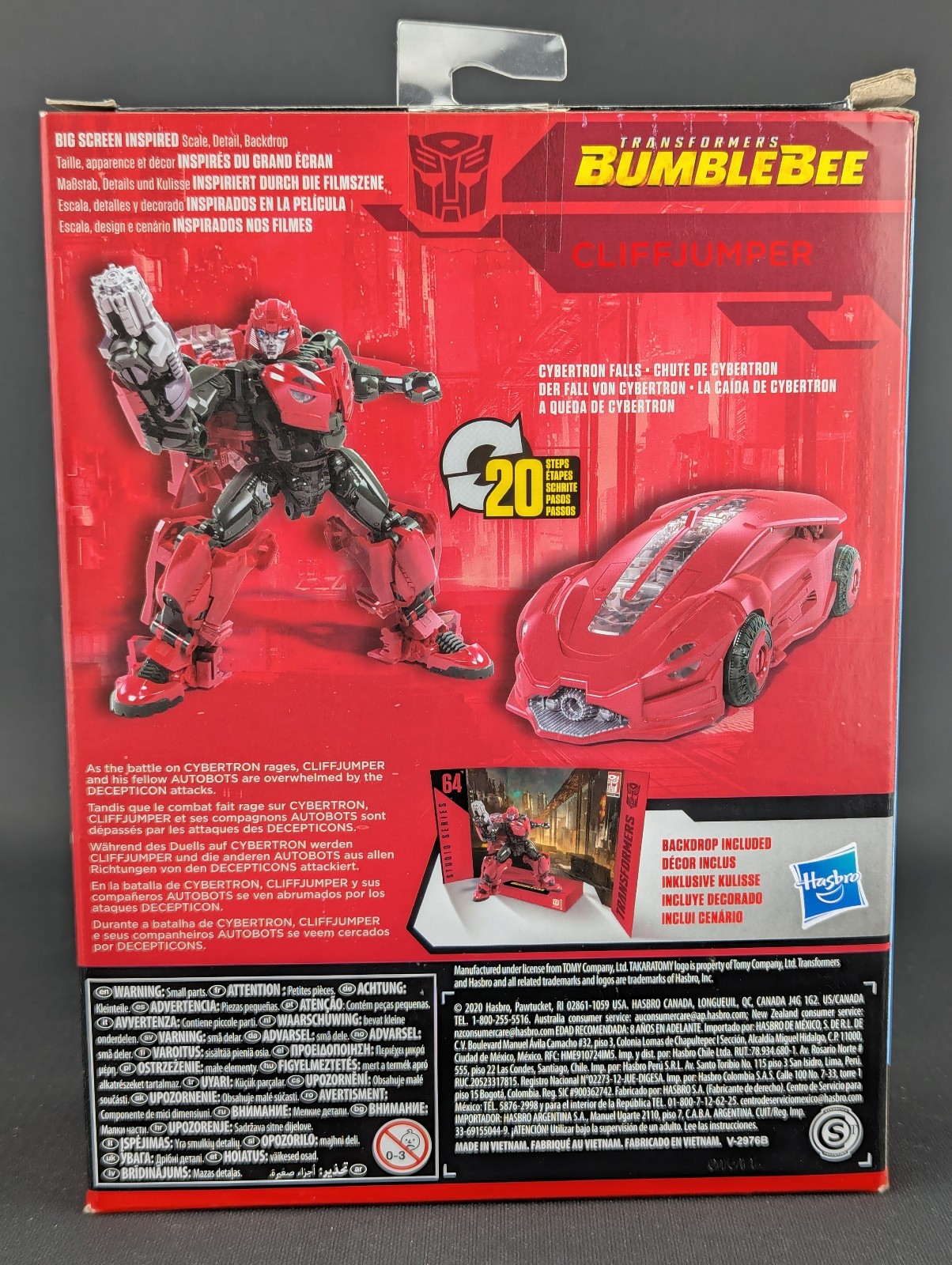Transformers Studio Series Cliffjumper SEALED Hasbro SS-64 Deluxe Class