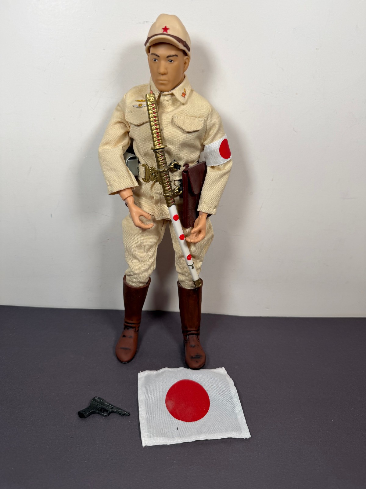 GI Joe Foreign Soldiers WWII JAPANESE ARMY AIR FORCE OFFICER 12&Prime; Figure 2001