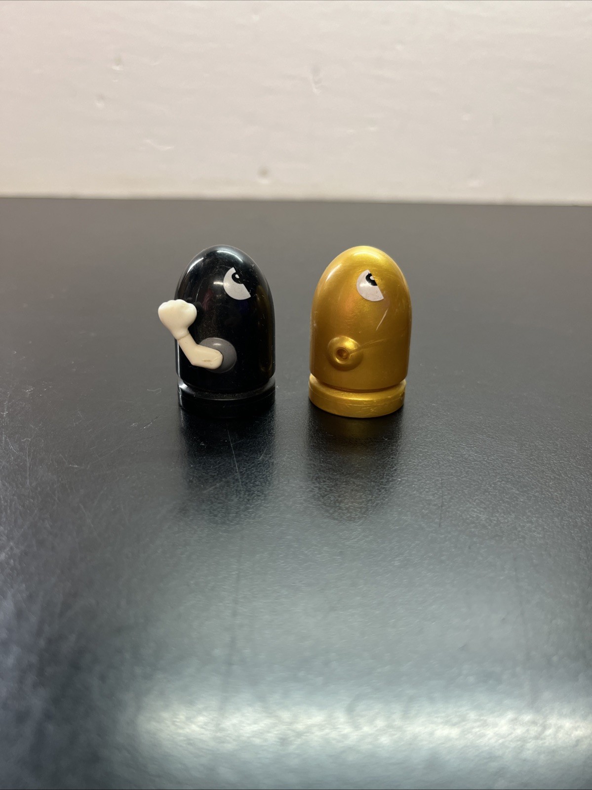 Bullet Bill Black & Gold Figures 2011 Nintendo K`NEX LPG 1.5&Prime; Special Edition W5