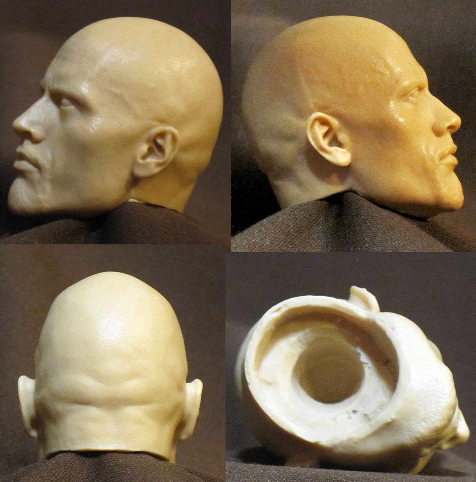 V-94 Dwayne Johnson CUSTOM RESIN UNPAINTED HEAD SCULPT 1/6 Scale