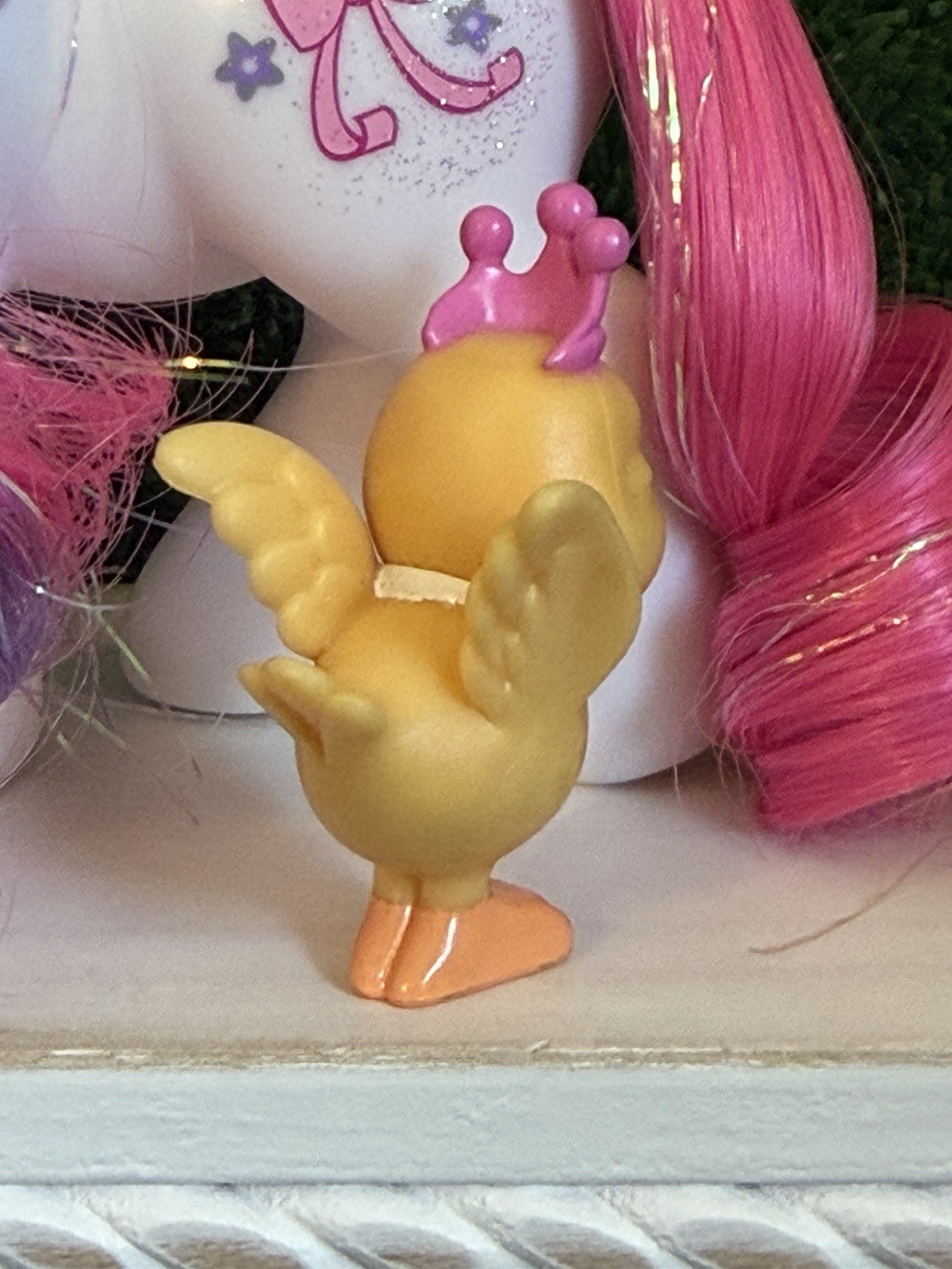 🌈 Hasbro My Little Pony Cute Curtsey With Bird 2005 G3 MLP Clean 🧼 & Cute