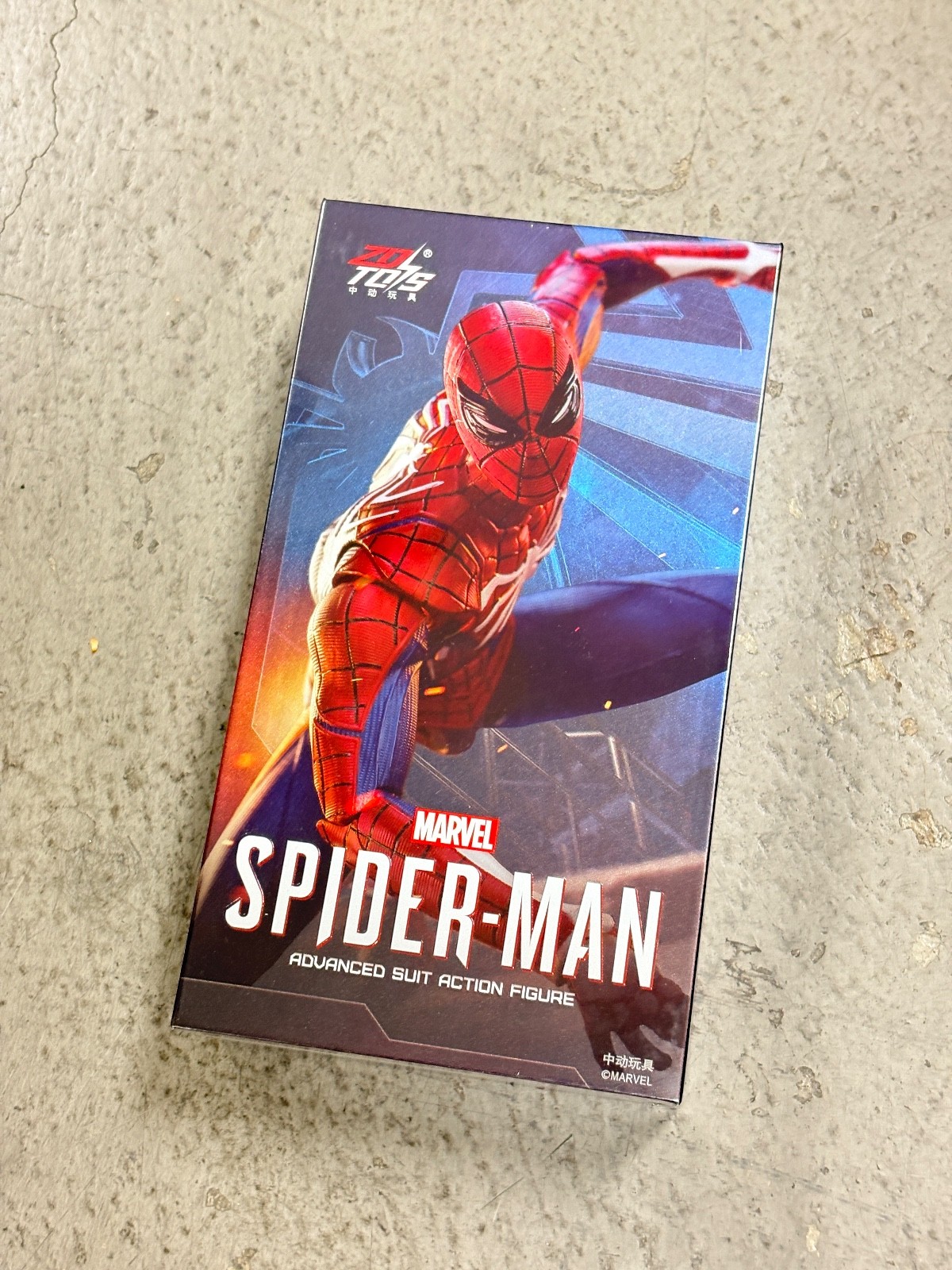 ZD-SPD-ADV: ZD Toys Spider-Man Advanced Suit 1/10 Action Figure