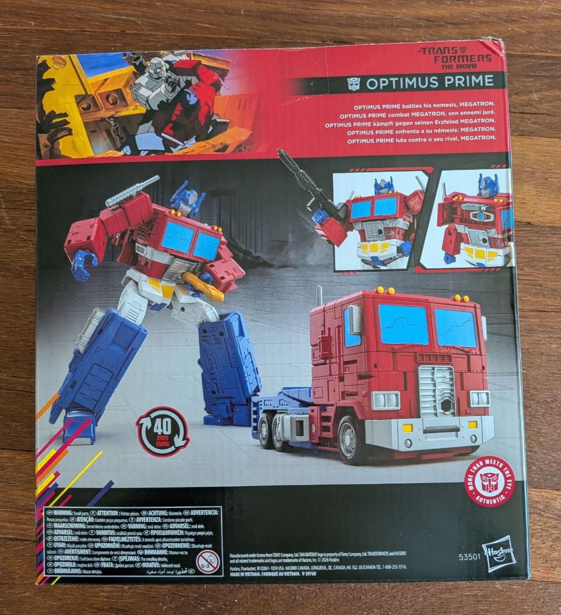 Transformers Studio Series MTMTE Leader 86 Optimus Prime One Shall Stand 40th