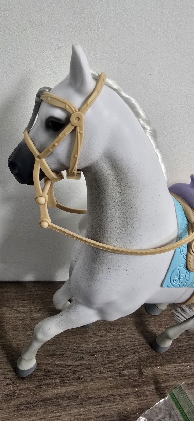 SADDLE STARS TOY HORSE SET, PIXIE Complete Barbie Size Soft Hair Rainbow High