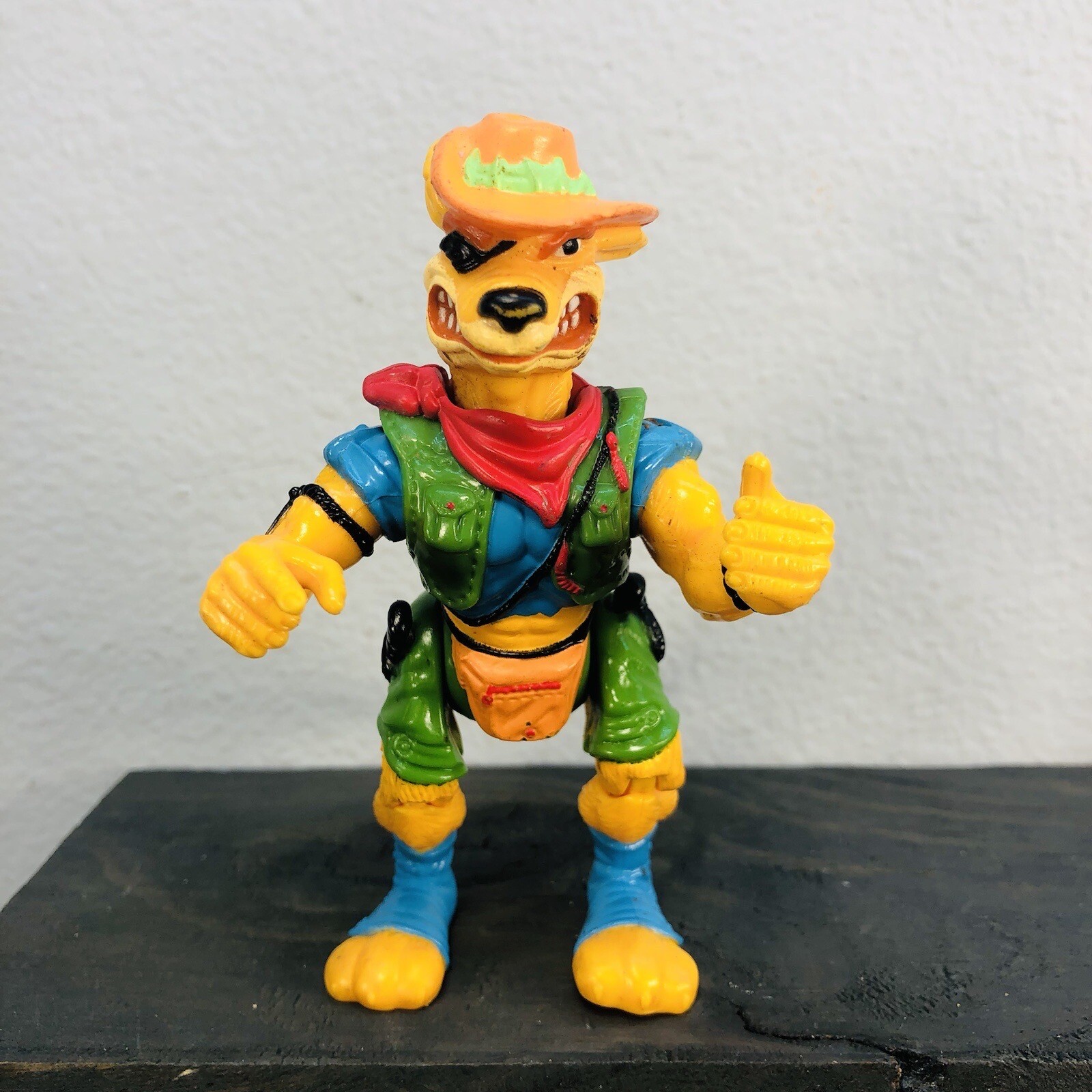 VTG TMNT Walkabout Kangaroo Figure Teenage Mutant Ninja Turtles 1991