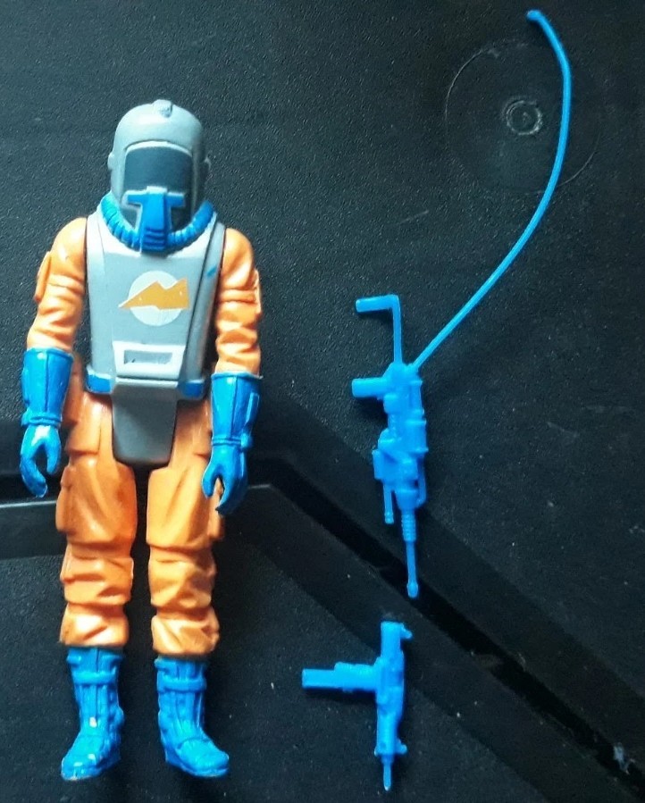 Palitoy Action Force Space Force Security Trooper Lot Of 2