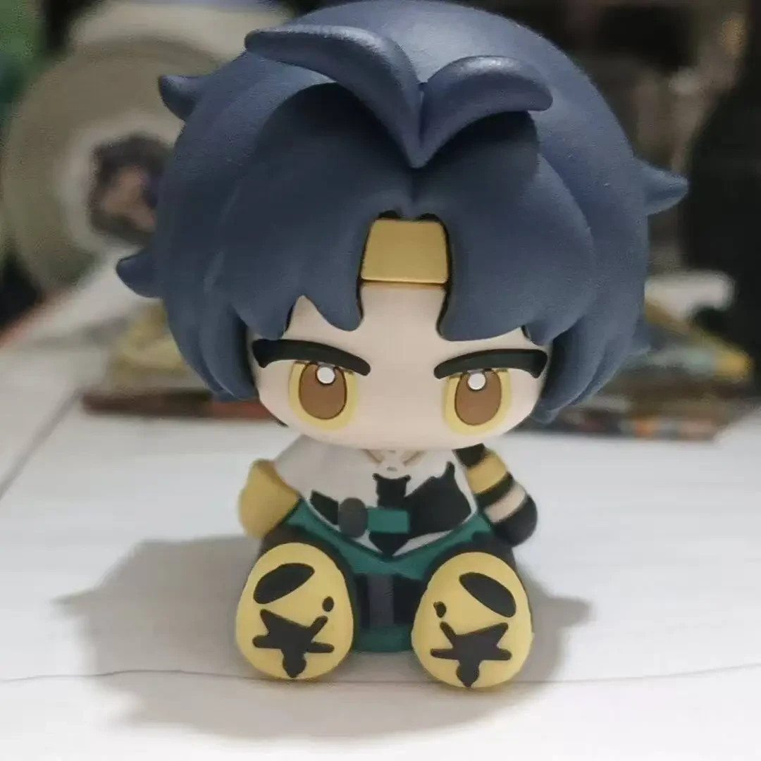 6.5cm Asaba Harumasa Zenless Zone Zero Cute Version Sitting Pose