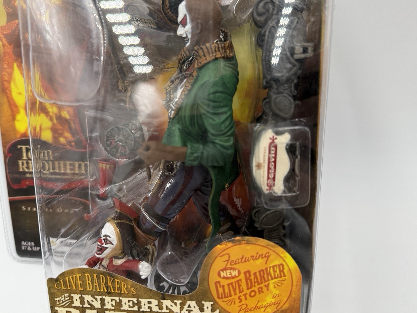 2004 McFarlane Clive Barkers Infernal Parade Tom Requiem The King of Showmen
