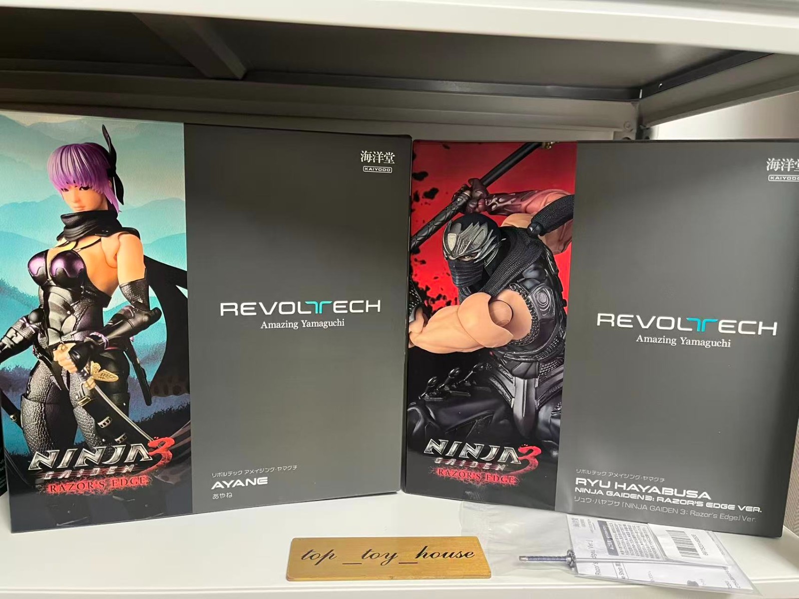 Kaiyodo Revoltech Amazing Yamaguchi NINJA GAIDEN 3 Razor&rsquo;s Edge Ayane & Hayabusa