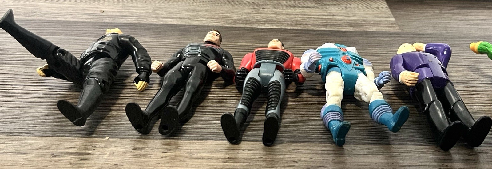 5 Vntg 90’s DC Universe Retro Action Figures Bruce Wayne Nostalgia Toys Tv Movie