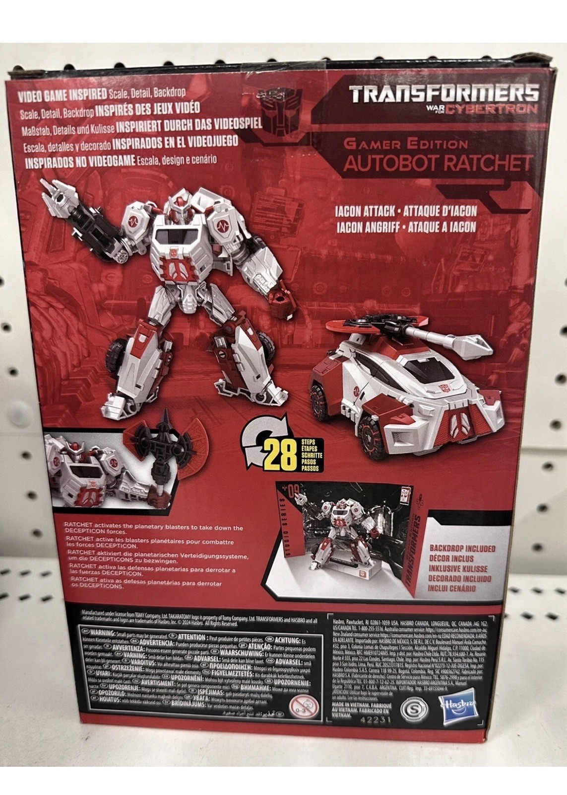 Transformer war Cybertron Autobot ratchet action figures gamer,edition 113￼