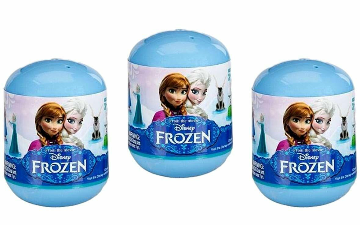 LOT OF 3 ZURU DISNEY FROZEN MINI FIGURES BLIND CAPSULES NEW TY2492