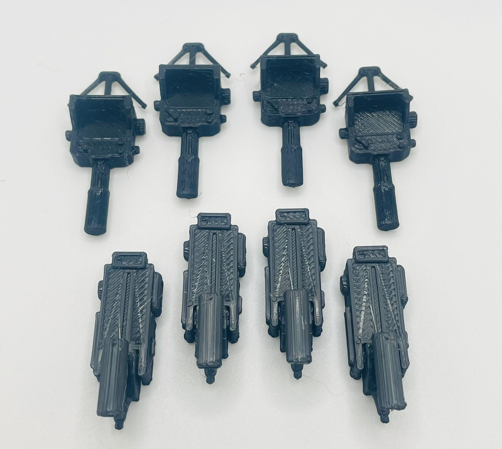 Vintage Kenner The Real Ghostbusters Set Of PKE Meter & Traps 8x 3D Printed
