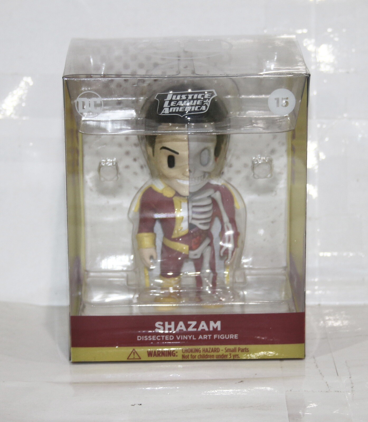 Shazam XXRAY Dissected Vinyl Art #15 Justice league DC 4&Prime; Figure by Jason Freeny
