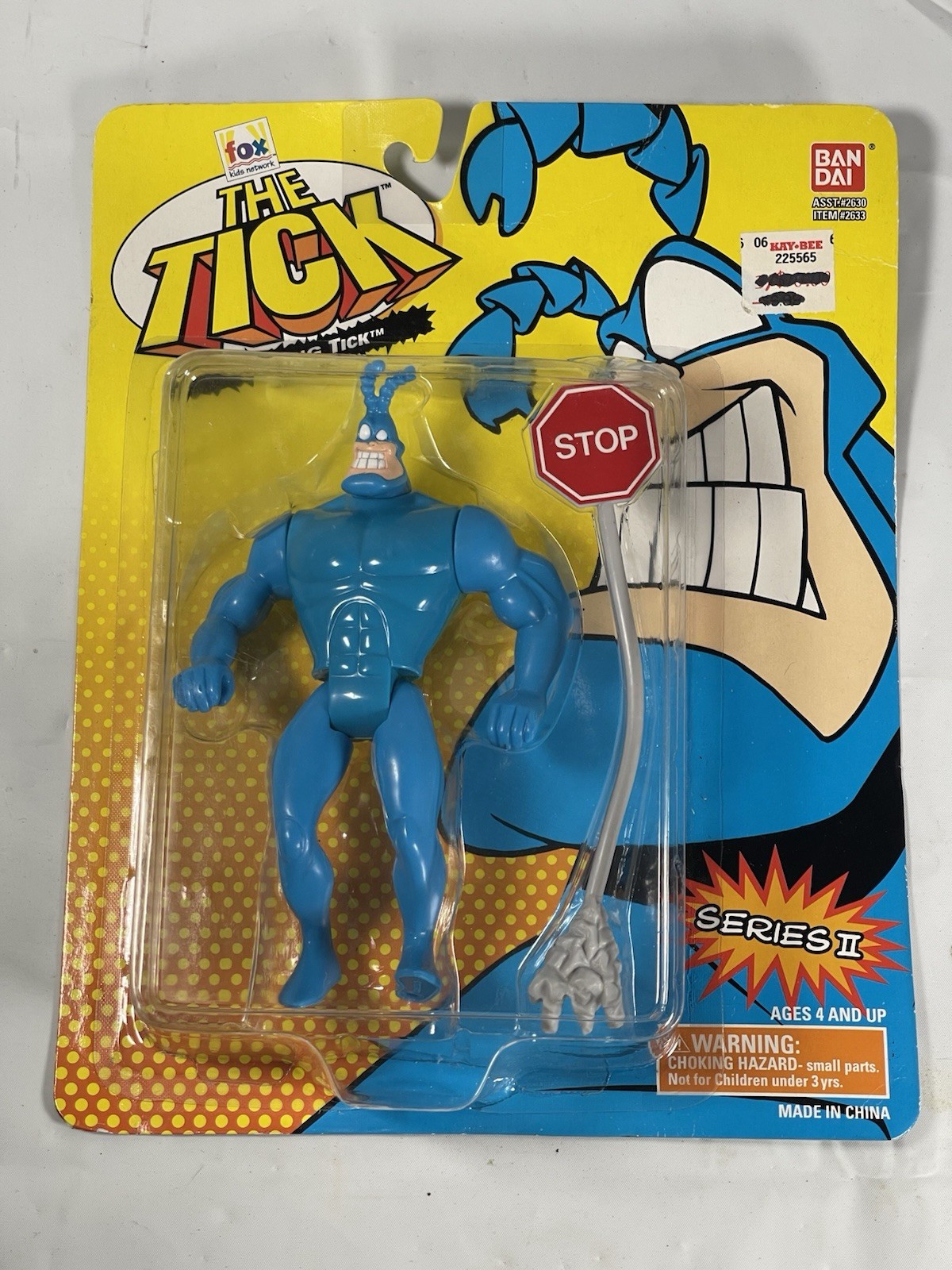 1995 Ban Dai The HURLING TICK Action Figure – Series 2