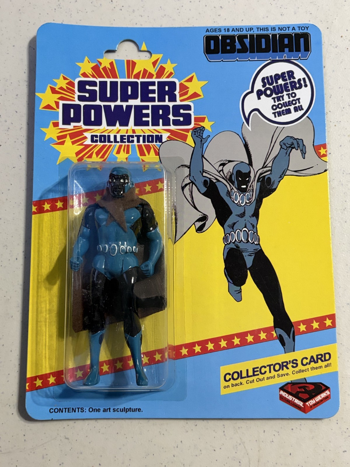 Obsidian Super Power by ITW Mint on Card