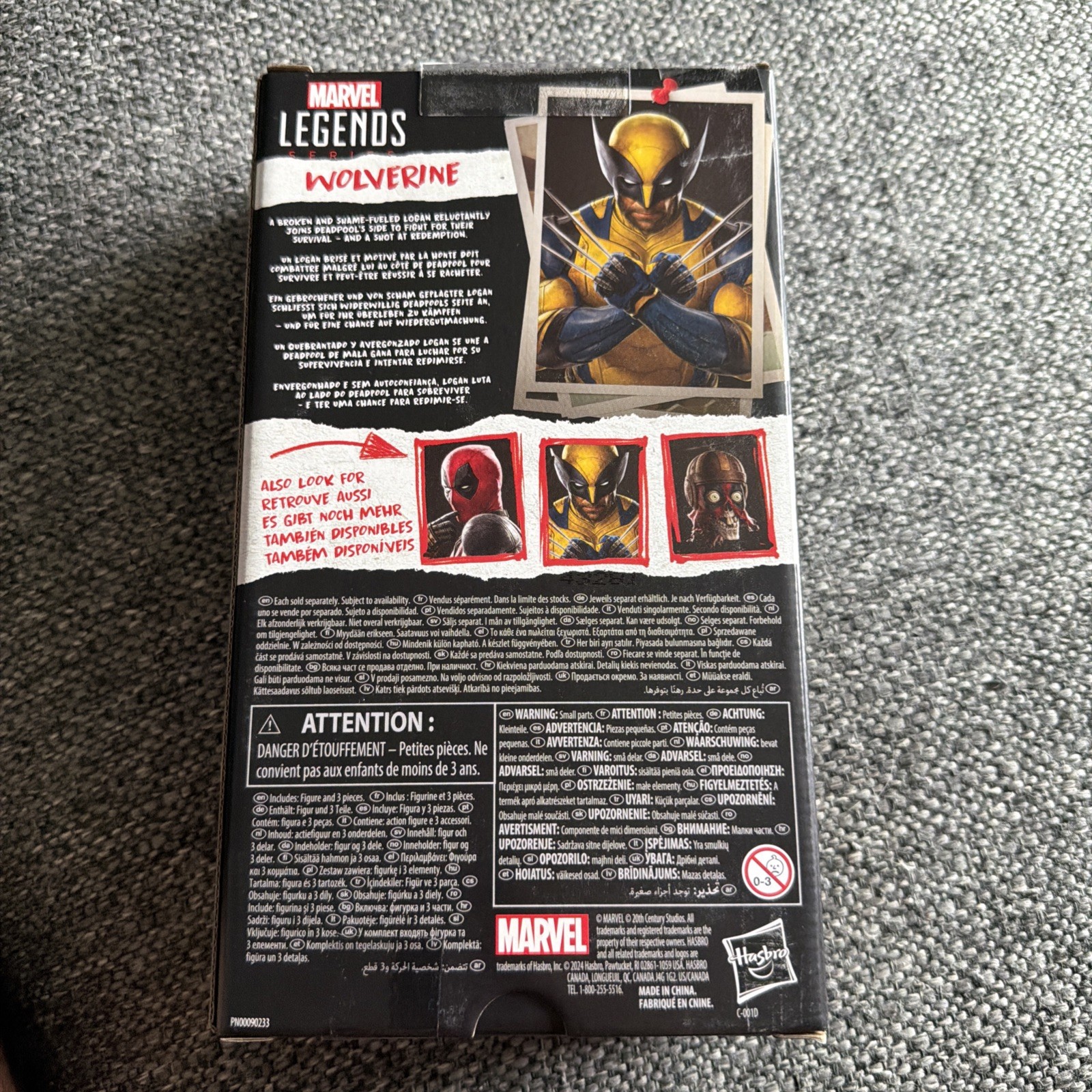 Marvel Legends Deadpool & Wolverine Wolverine 6&Prime; Action Figure Brand New Sealed