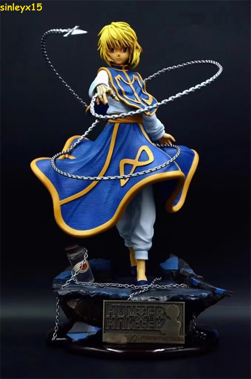 Anime HUNTER X HUNTER Kurapika PVC Figure Model 13in Statue Collection Doll Toys