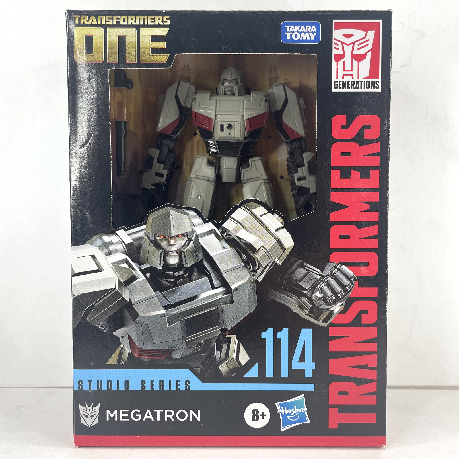 Hasbro Transformers One Studio Series Megatron #114 SS114 Deluxe Class Figure
