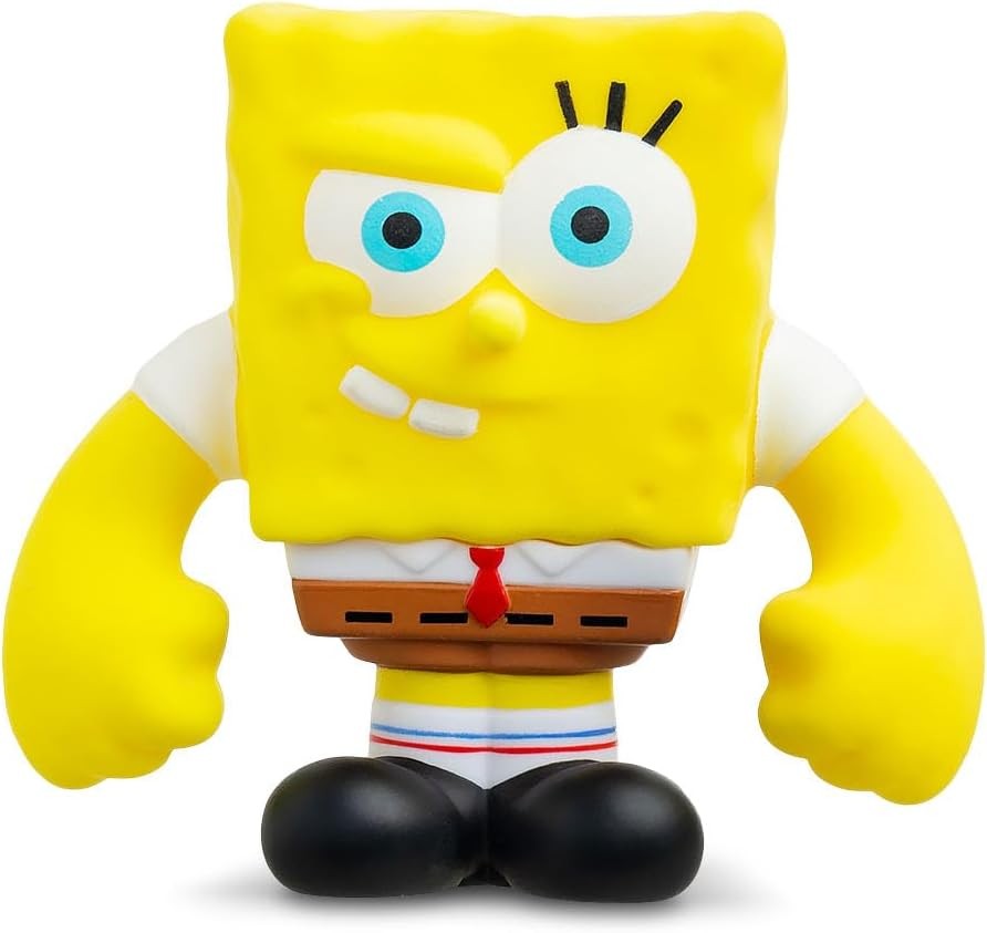 Basic Fun Stretch Armstrong Mini Spongebob – 3&Prime; Stretch Action Figure with Overs